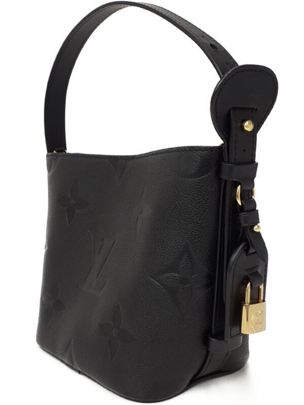 Louis Vuitton All Monogram Empreinte Bag Brown